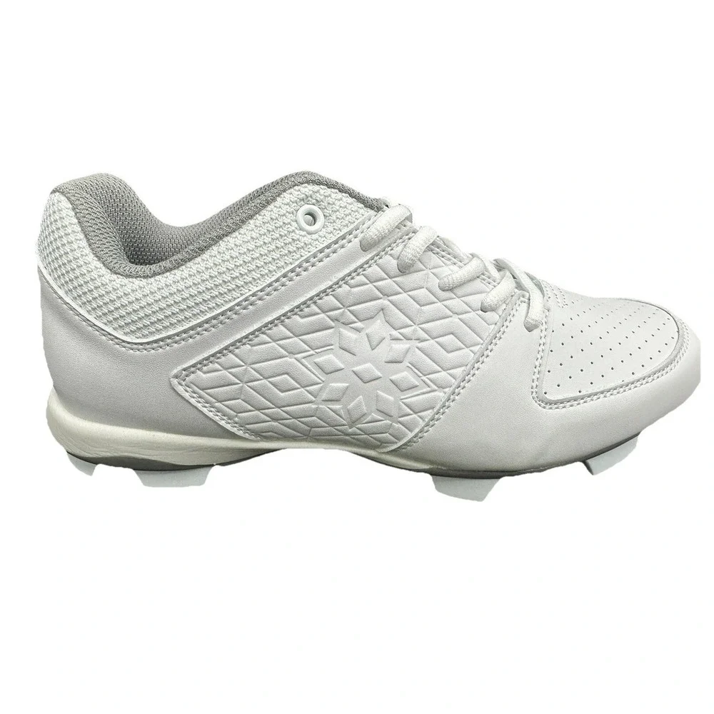 Rip-It Women's Diamond Softball Spike White  Cleats Size 9.5 New